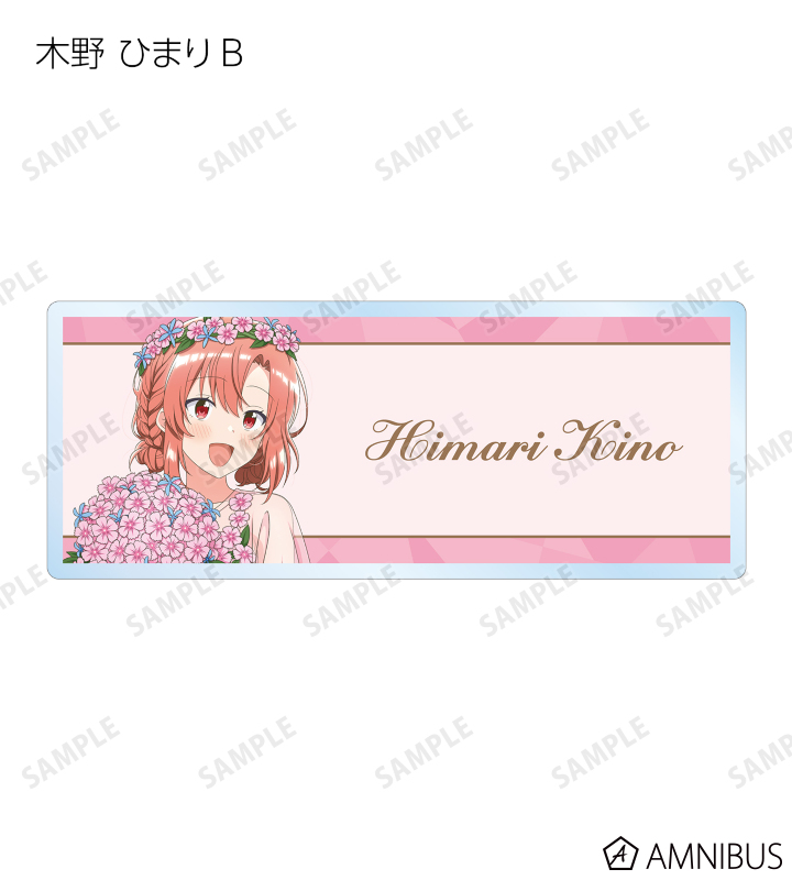 描き下ろし 花びらドレスver. トレーディングアクリルネームプレート