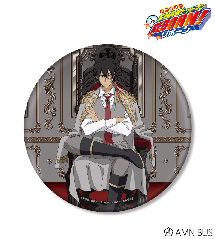 描き下ろし XANXUS（10年後） 夢見る玉座ver. BIG缶バッジ