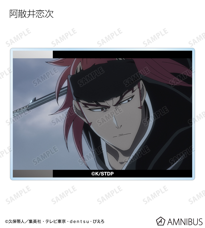 BLEACH TSUTAYA 20th 阿散井恋次　ワッペンチャーム　特典 TVアニメ『BLEACH 千年血戦篇』 - トレーディング場面写アクリル