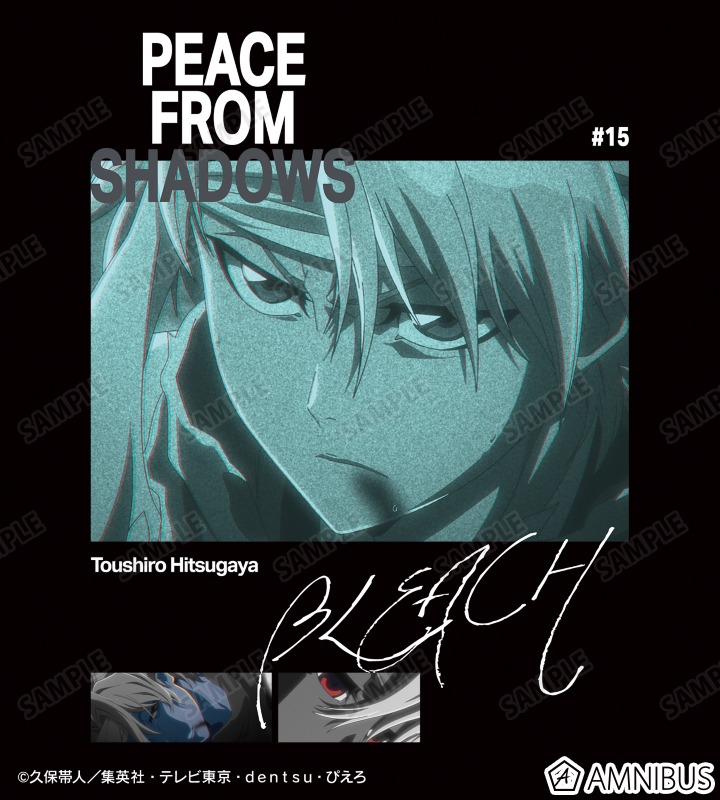 "PEACE FROM SHADOWS" 場面写バックプリントパーカー