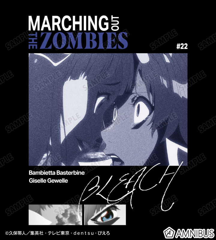 "MARCHING OUT THE ZOMBIES" 場面写Tシャツ
