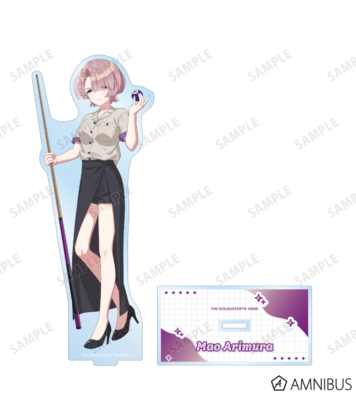 描き下ろし 有村麻央 ボウリングシャツver. BIGアクリルスタンド
