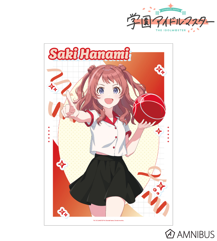 描き下ろし 花海咲季 ボウリングシャツver. A3マット加工ポスター