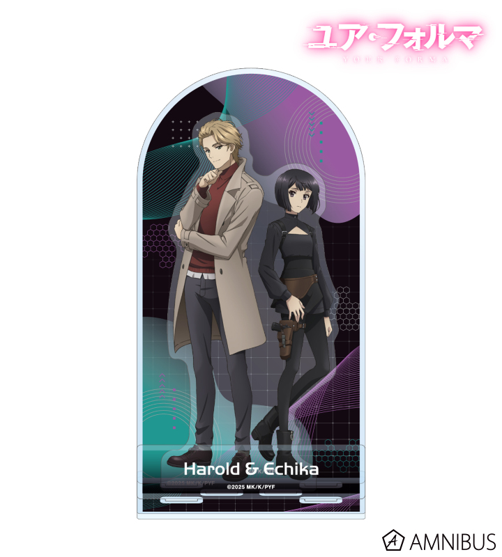 エチカ・ヒエダ&ハロルド・W・ルークラフト アクリルジオラマ