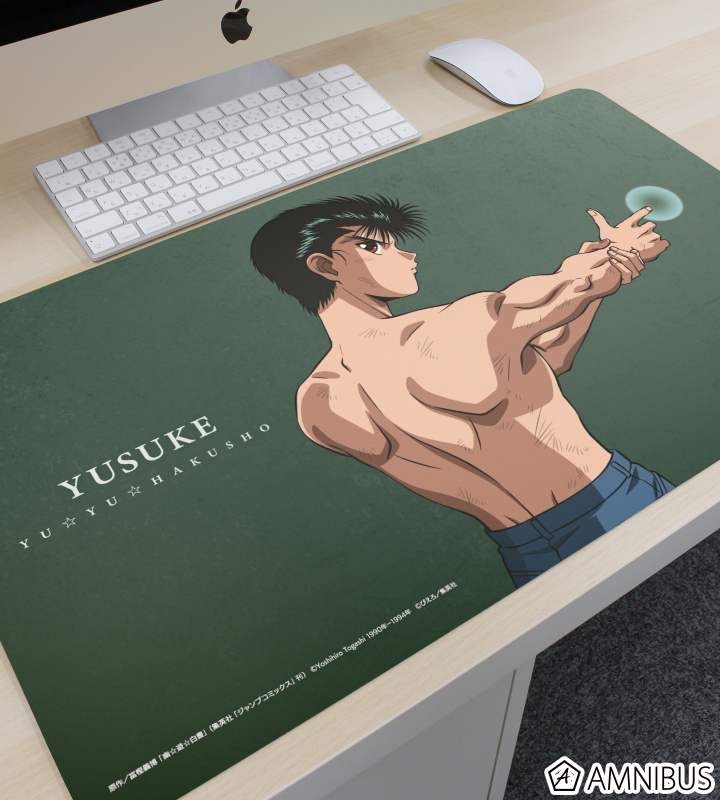 幽遊白書　デスクマット　希少品 Amazon.co.jp: 幽☆遊☆白書 描き下ろし 飛影&軀 魔界編バトル