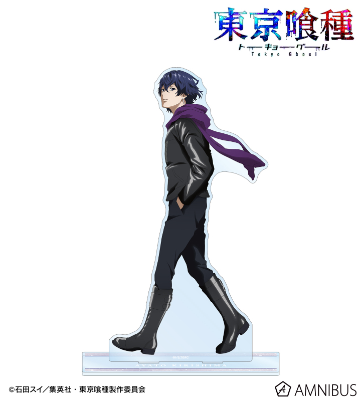 東京喰種　缶バッジ　アクリルスタンド　霧嶋絢都 TVアニメ『東京喰種トーキョーグール』 - 描き下ろし 霧嶋絢都