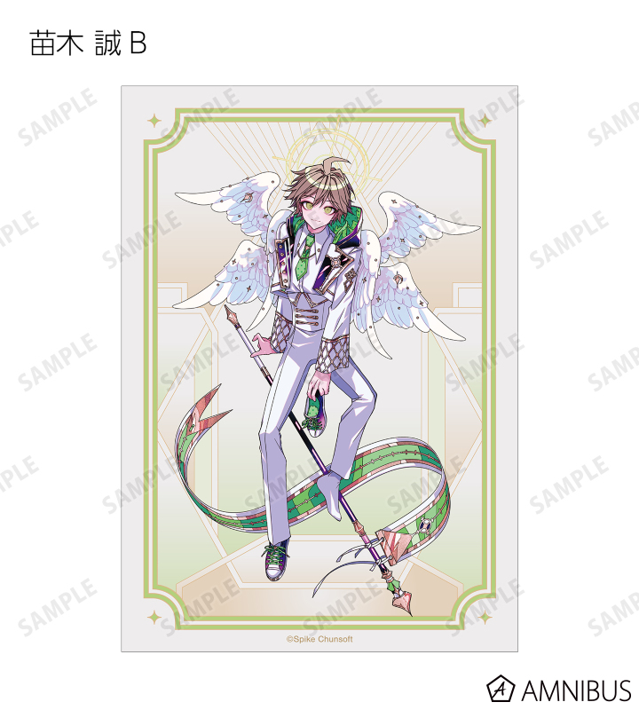めつぶしあんこさんイラスト 天使と悪魔ver. トレーディングブロマイド