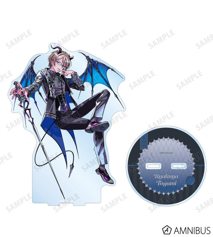 不機嫌なモノノケ庵 アクリルスタンド アクスタ パルコ 限定 デザイン 安倍晴齋 ダンガンロンパシリーズ - めつぶしあんこさんイラスト 苗木 誠