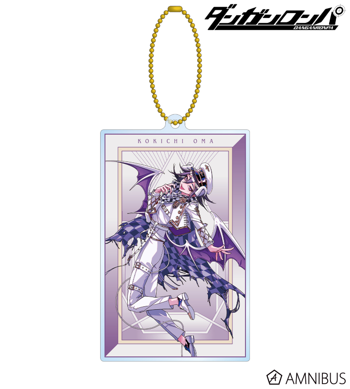 王馬小吉 アクリルキーホルダー ダンガンロンパ ダンガンロンパシリーズ - めつぶしあんこさんイラスト 王馬