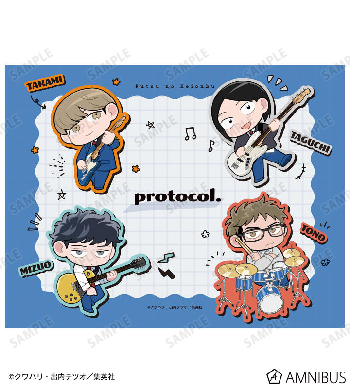 protocol. ちびキャラ F0号キャンバスボード