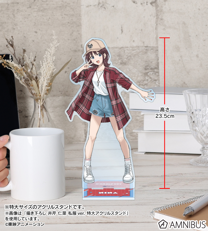 描き下ろし ヒナ 私服ver. 特大アクリルスタンド