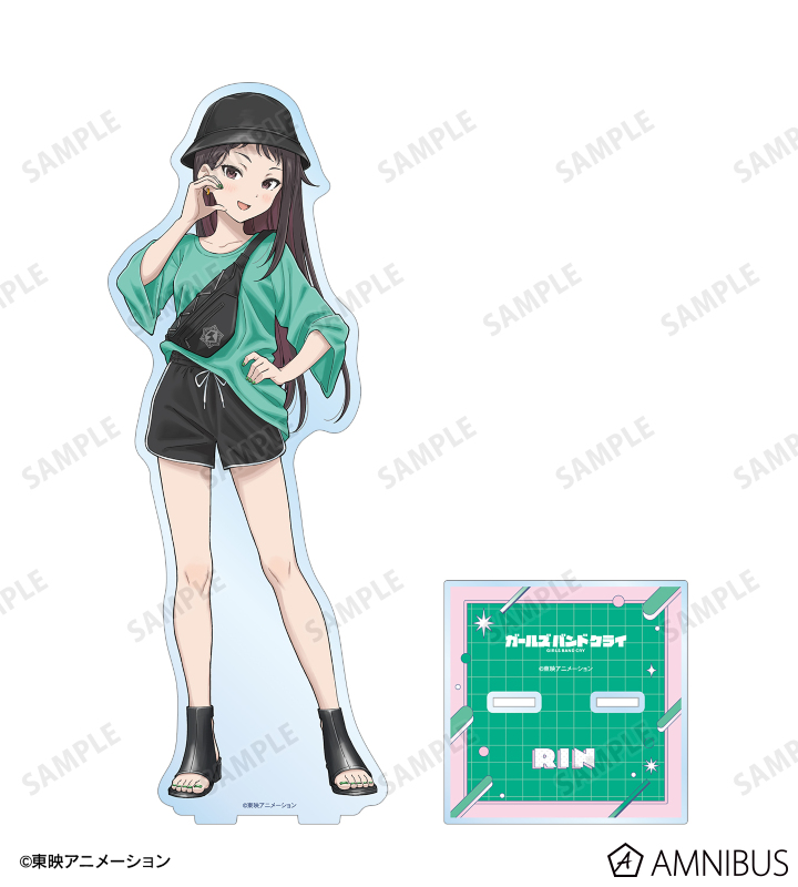 描き下ろし リン 私服ver. 特大アクリルスタンド