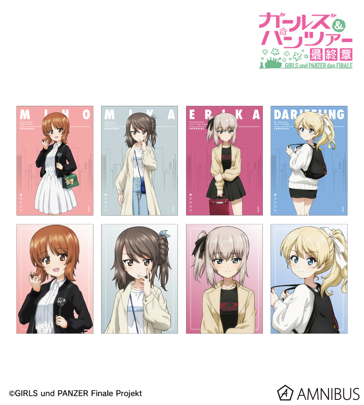 5種セット×3セット＝合計15枚 ガールズ＆パンツァー 劇場版 ブロマイド 5種セット×3セット＝合計15枚 ガールズ＆パンツァー 劇場版
