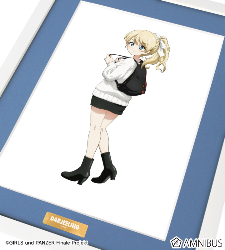 描き下ろし ダージリン デート私服ver. キャラファイングラフ