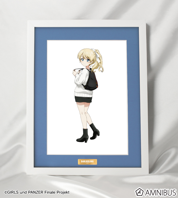 描き下ろし ダージリン デート私服ver. キャラファイングラフ
