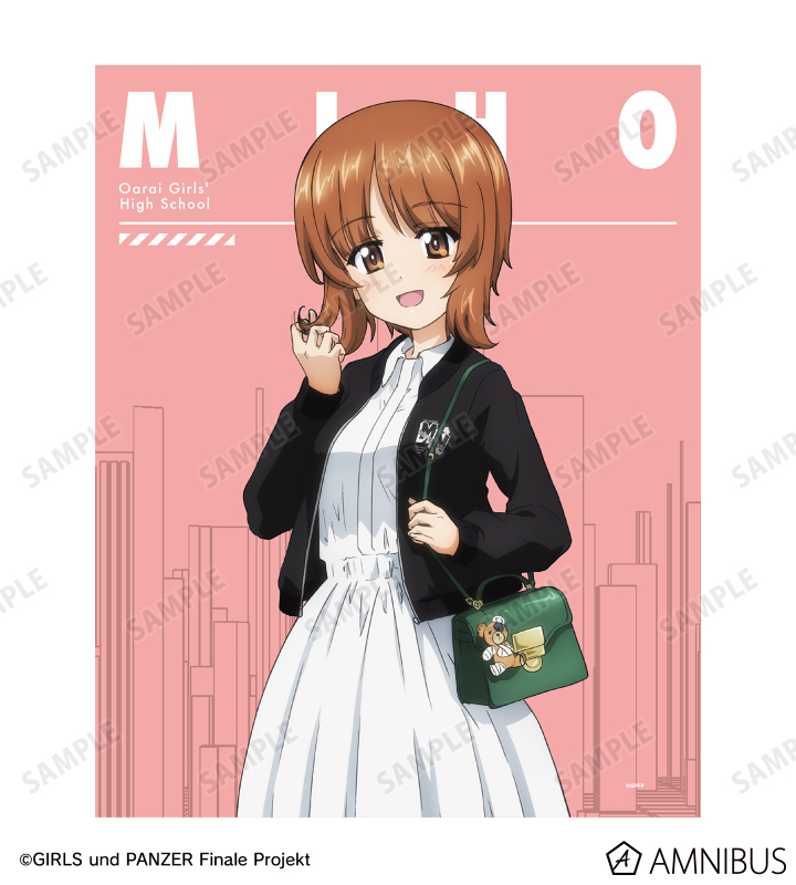 描き下ろし 西住みほ デート私服ver. キャンバスボード