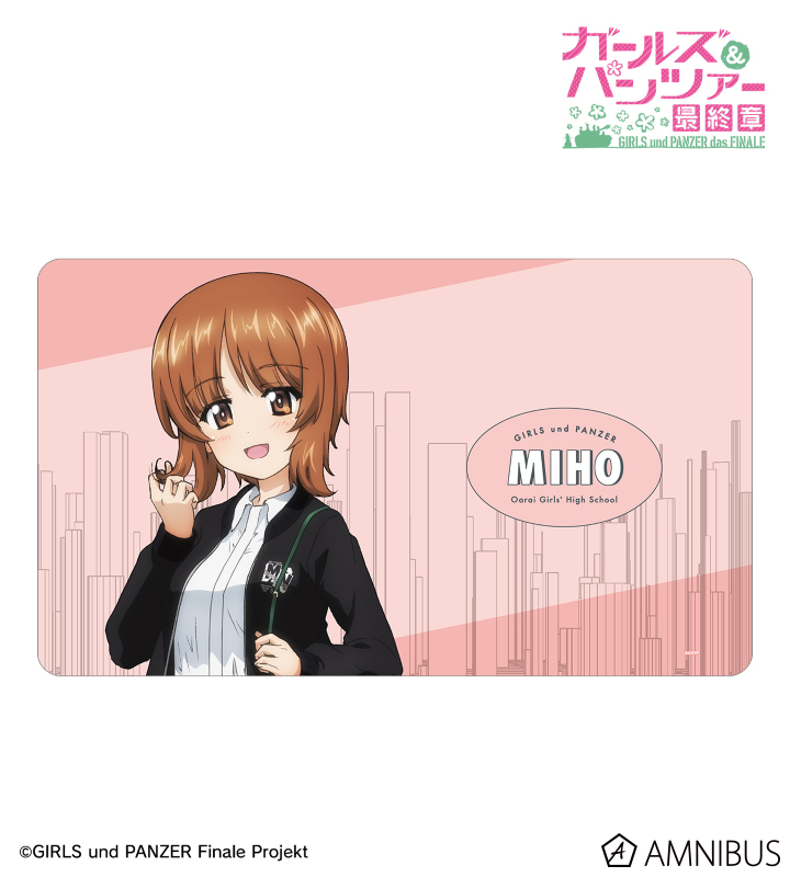 描き下ろし 西住みほ デート私服ver. マルチデスクマット
