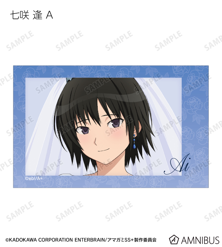 描き下ろし ウェディング水着ver. トレーディングインスタントカメラ風イラストカード