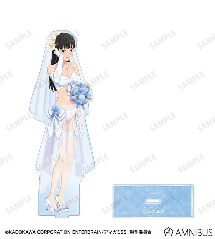 アマガミSS　アクリルスタンド　ウェディング水着Ver.特大全６種　オマケ付き 中多紗江 アクスタ+ポストカード ウェディング水着ver. アマガミ