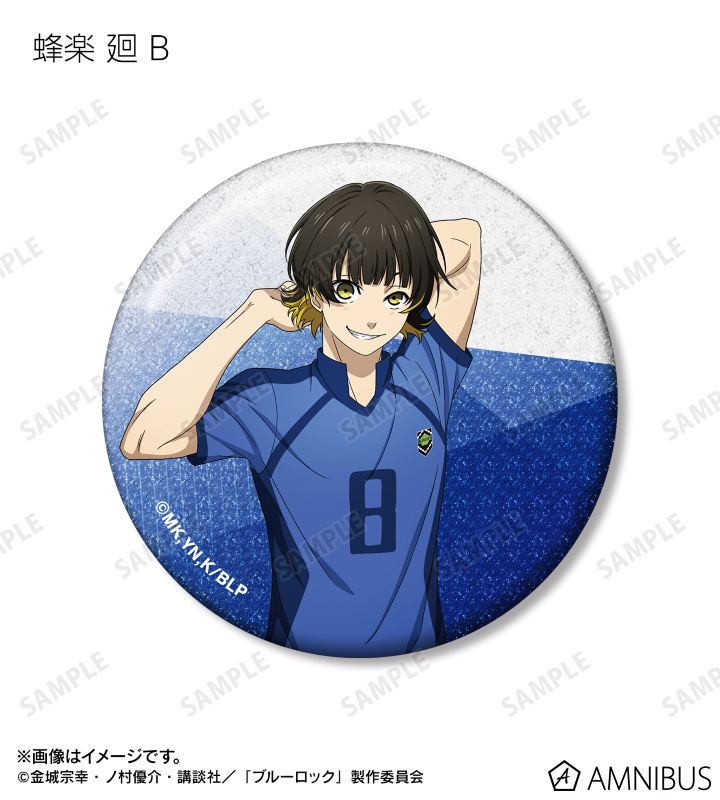 描き下ろし 試合前の準備中ver. トレーディンググリッター缶バッジ