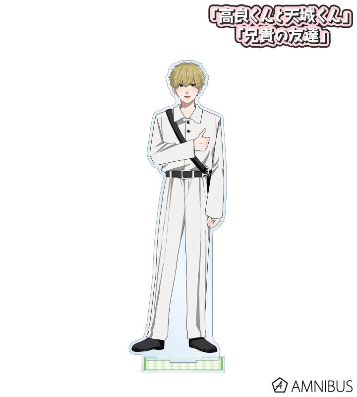 はなげのまい先生 描き下ろし 山崎聡 プリントシール風ver. BIGアクリルスタンド