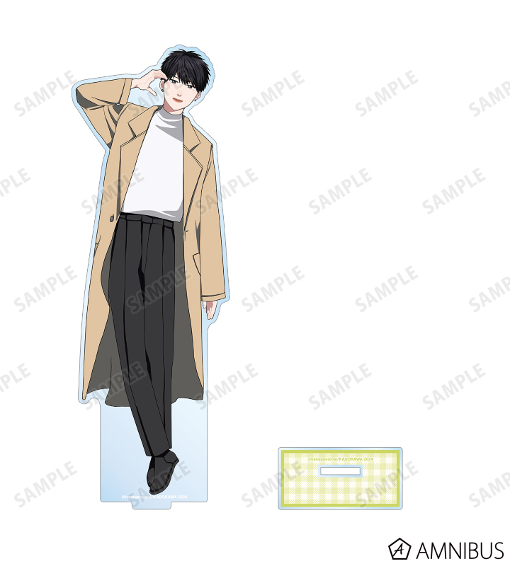 はなげのまい先生 描き下ろし 柿本健 プリントシール風ver. BIGアクリルスタンド