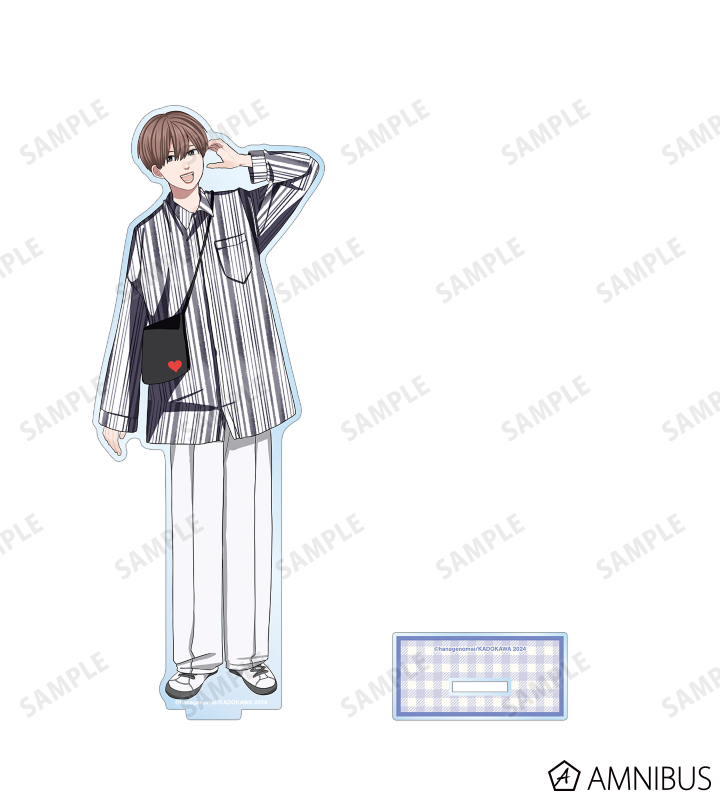 はなげのまい先生 描き下ろし 田中優也 プリントシール風ver. BIGアクリルスタンド