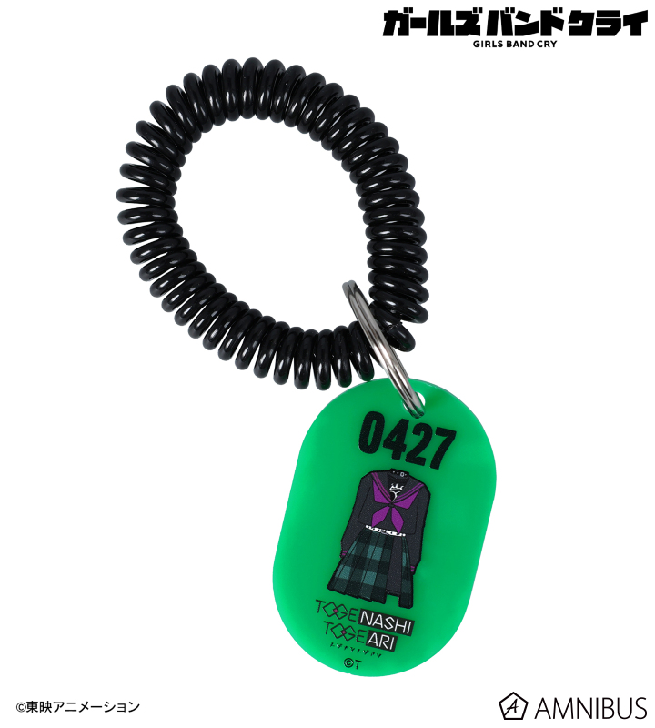 安和 すばる ロッカーキー風アクリルキーホルダー