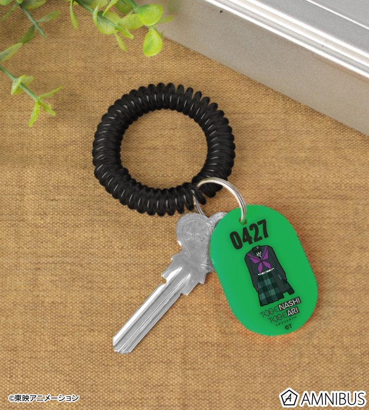 安和 すばる ロッカーキー風アクリルキーホルダー