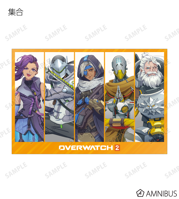 イラストオーダー　O様 オーバーウォッチ 2 - メレさんイラスト ポストカード6枚セット