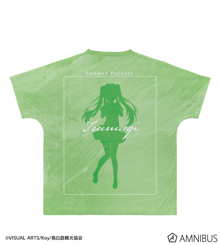 紬ヴェンダース Ani-Art フルグラフィックTシャツ