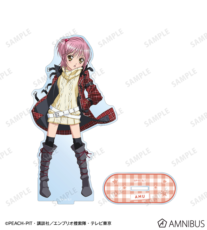 しゅごキャラ　箔押し　ウェディングアクリルスタンド　日奈森あむ　海外限定 しゅごキャラ！ - トレーディングカラーイラストアクリル