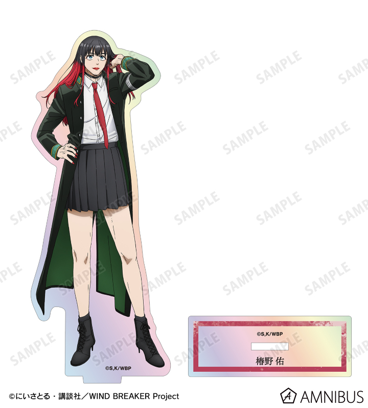 オーロラアクリルスタンド 『SINO & AIMU どっちがいい?』 押しかけ淫魔くんとXLサイズの社畜さん【オーロラアクリル