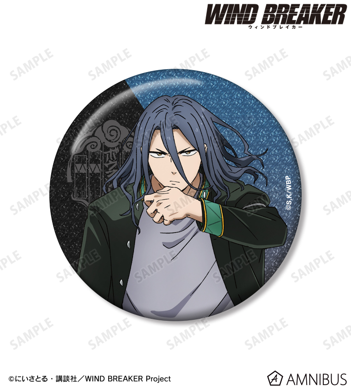 Pochimart】WIND BREAKER 箔押し缶バッジ 杉下 京太郎【日本