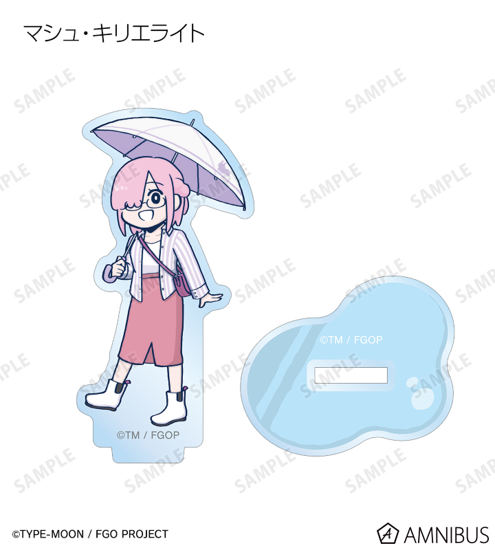 槌田先生 描き下ろし 梅雨の合間にver. トレーディングアクリルスタンド