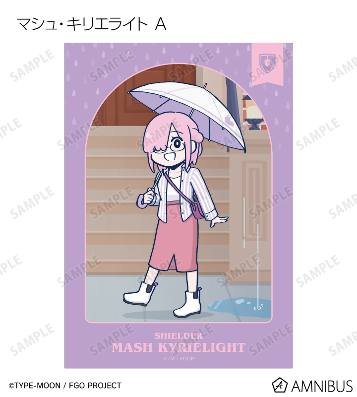 槌田先生 描き下ろし 梅雨の合間にver. トレーディングブロマイド