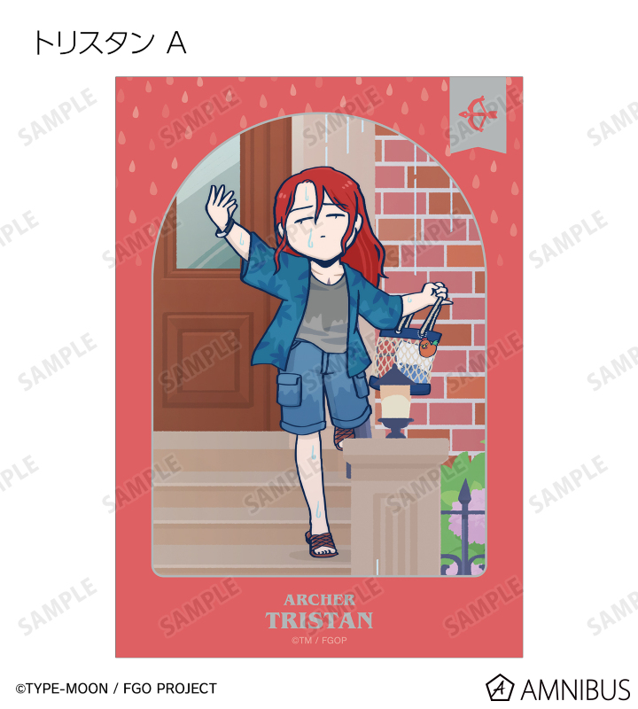 槌田先生 描き下ろし 梅雨の合間にver. トレーディングブロマイド