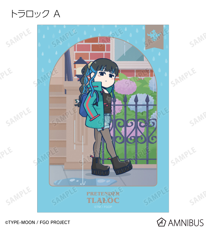 槌田先生 描き下ろし 梅雨の合間にver. トレーディングブロマイド