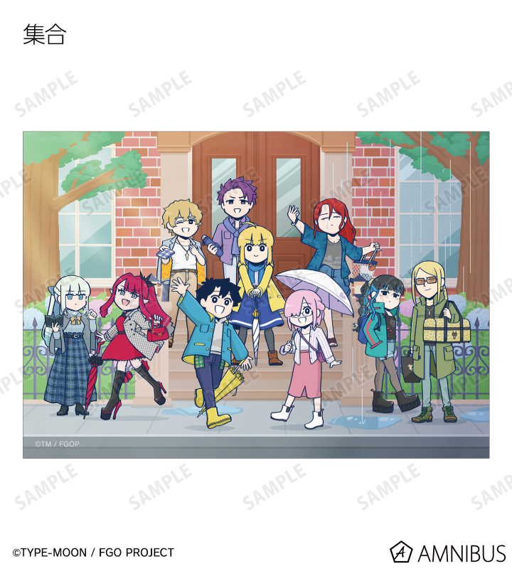 槌田先生 描き下ろし 梅雨の合間にver. トレーディングブロマイド