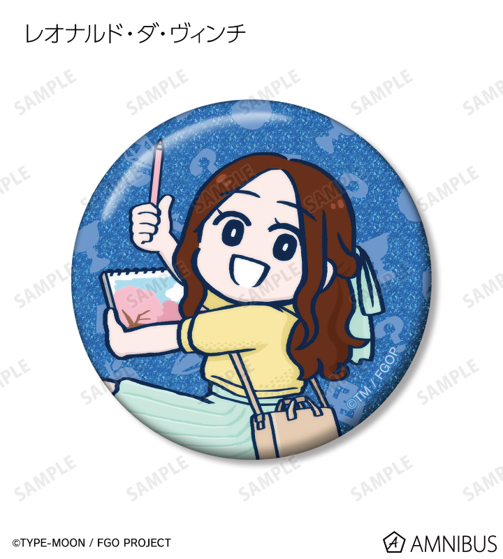 槌田先生 描き下ろし お花見ver. トレーディンググリッター缶バッジ