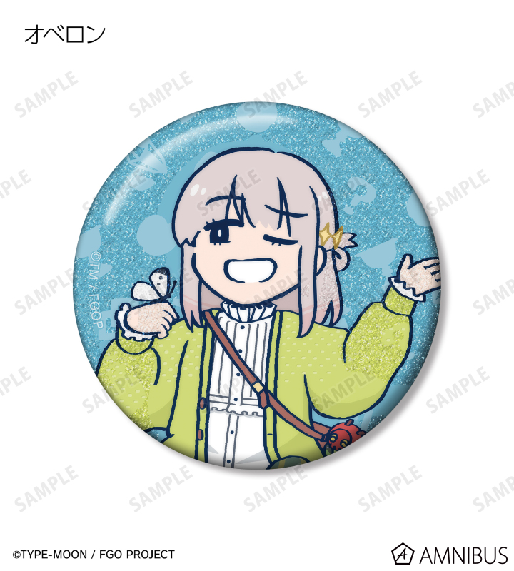 槌田先生 描き下ろし お花見ver. トレーディンググリッター缶バッジ