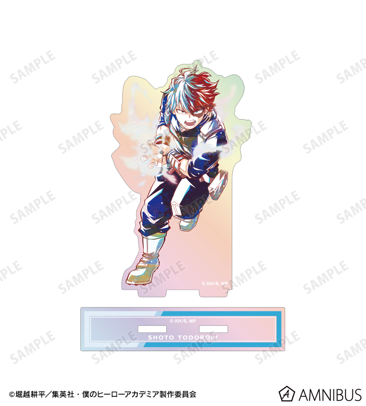 僕のヒーローアカデミア ヒロアカ 轟焦凍 オーロラアートコレクション 僕のヒーローアカデミア オーロラアクリルブロック 轟焦凍