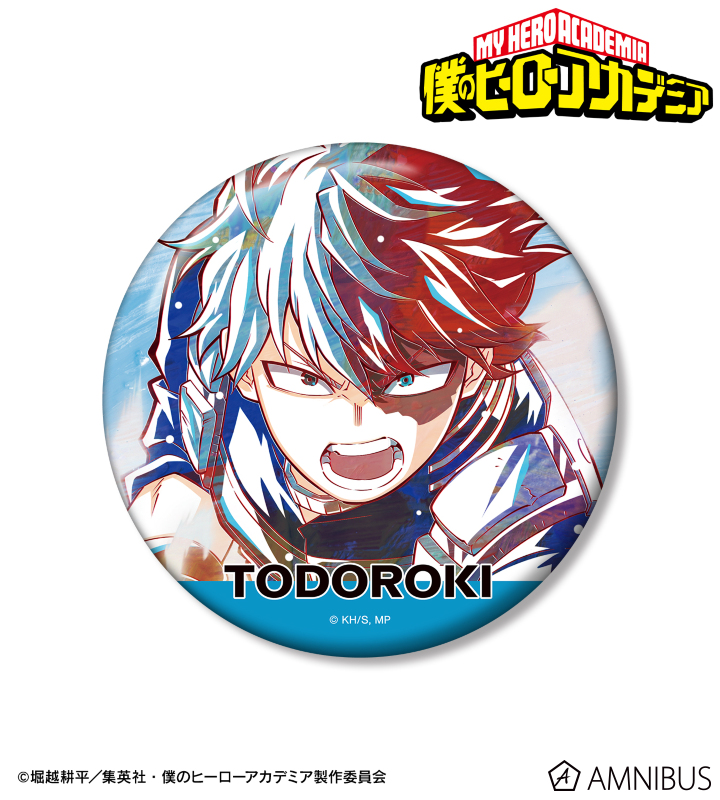 僕のヒーローアカデミア 轟焦凍 TOHO缶バッジ 100million TVアニメ『僕のヒーローアカデミア』 - 轟焦凍 Ani-Art 第8弾