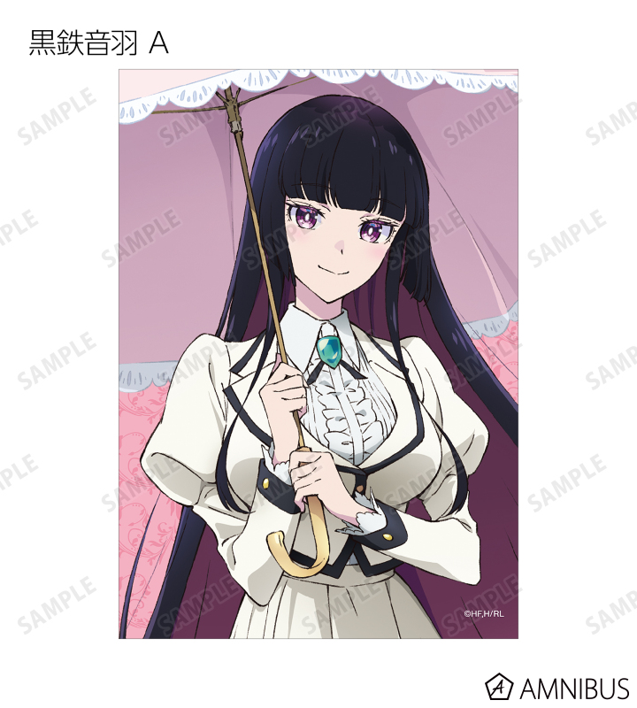 ロックは淑女の嗜みでして ミニ色紙 ロックは淑女の嗜みでして（ロックレディ） アニメ新作グッズ