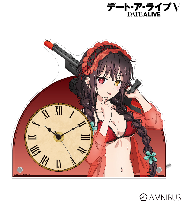 描き下ろし 時崎狂三 デート・ア・バカンスver. アクリルスタンド時計