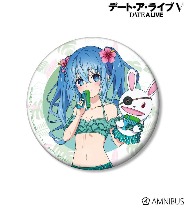 描き下ろし 四糸乃 デート・ア・バカンスver. 100mm缶バッジ