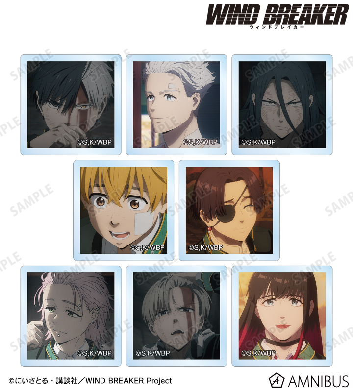 アクリル画 TVアニメ『WIND BREAKER』 - トレーディング場面写アクリル