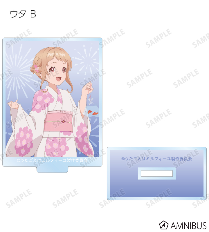 描き下ろし 夏祭りver. トレーディングアクリルスタンド