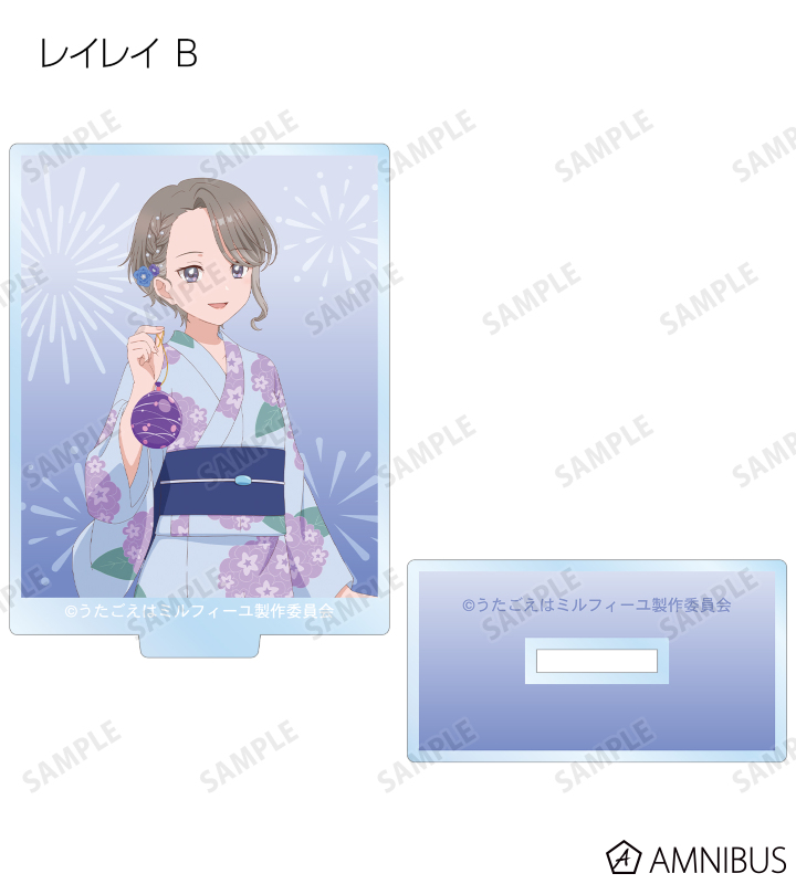 描き下ろし 夏祭りver. トレーディングアクリルスタンド