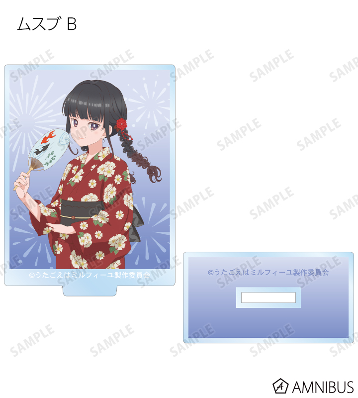 描き下ろし 夏祭りver. トレーディングアクリルスタンド